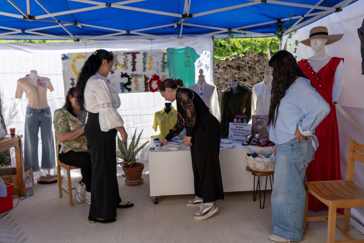 Le stand des ventes solidaires spéciales lors de la Journée Mondiale de l'Environnement